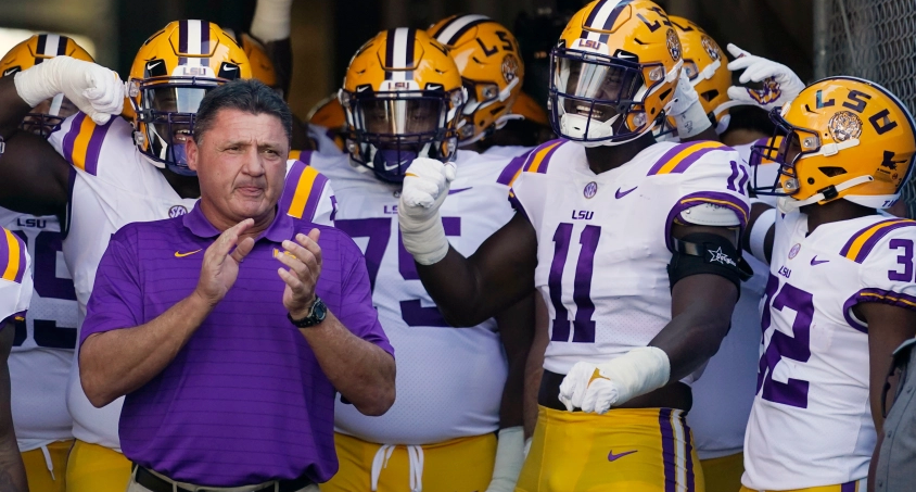 LSU coach Ed Orgeron: Joe Burrow can build Super Bowl team in Cincinnati 