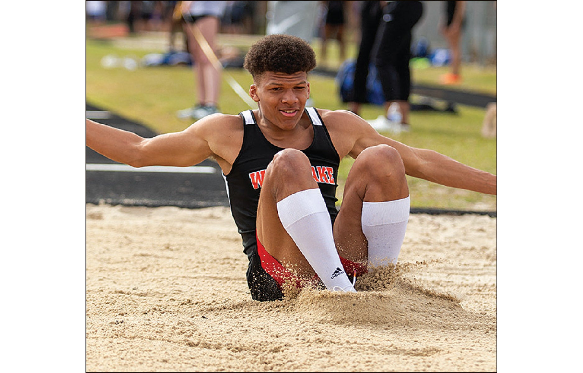 Before Riley Moss joined the Broncos, he was a high school track star