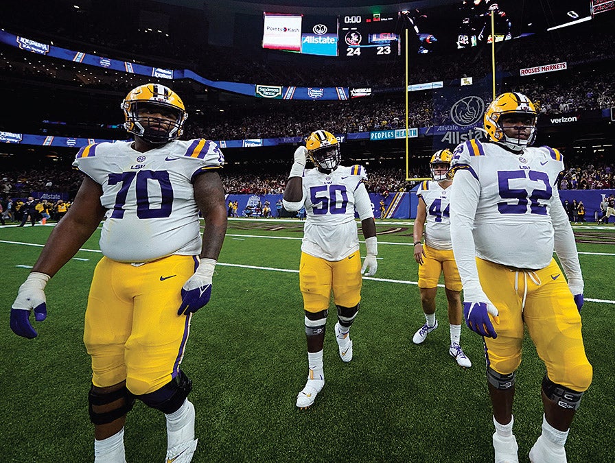 Lsu deals offensive line