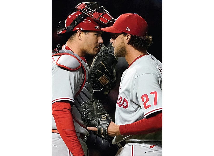 After hot playoff start, Nola finally falters for Phillies