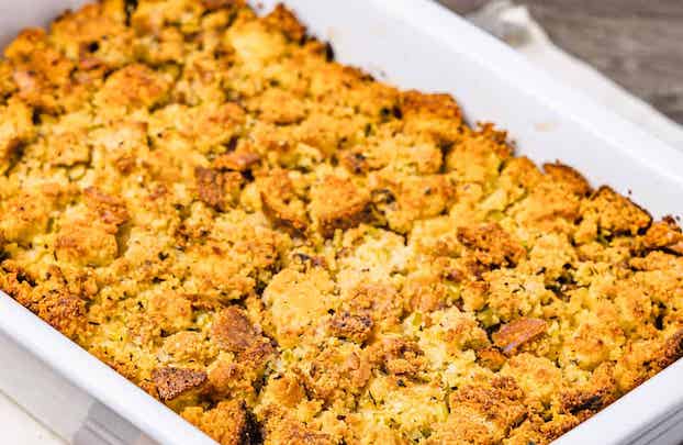 Momma's Cornbread Dressing Recipe