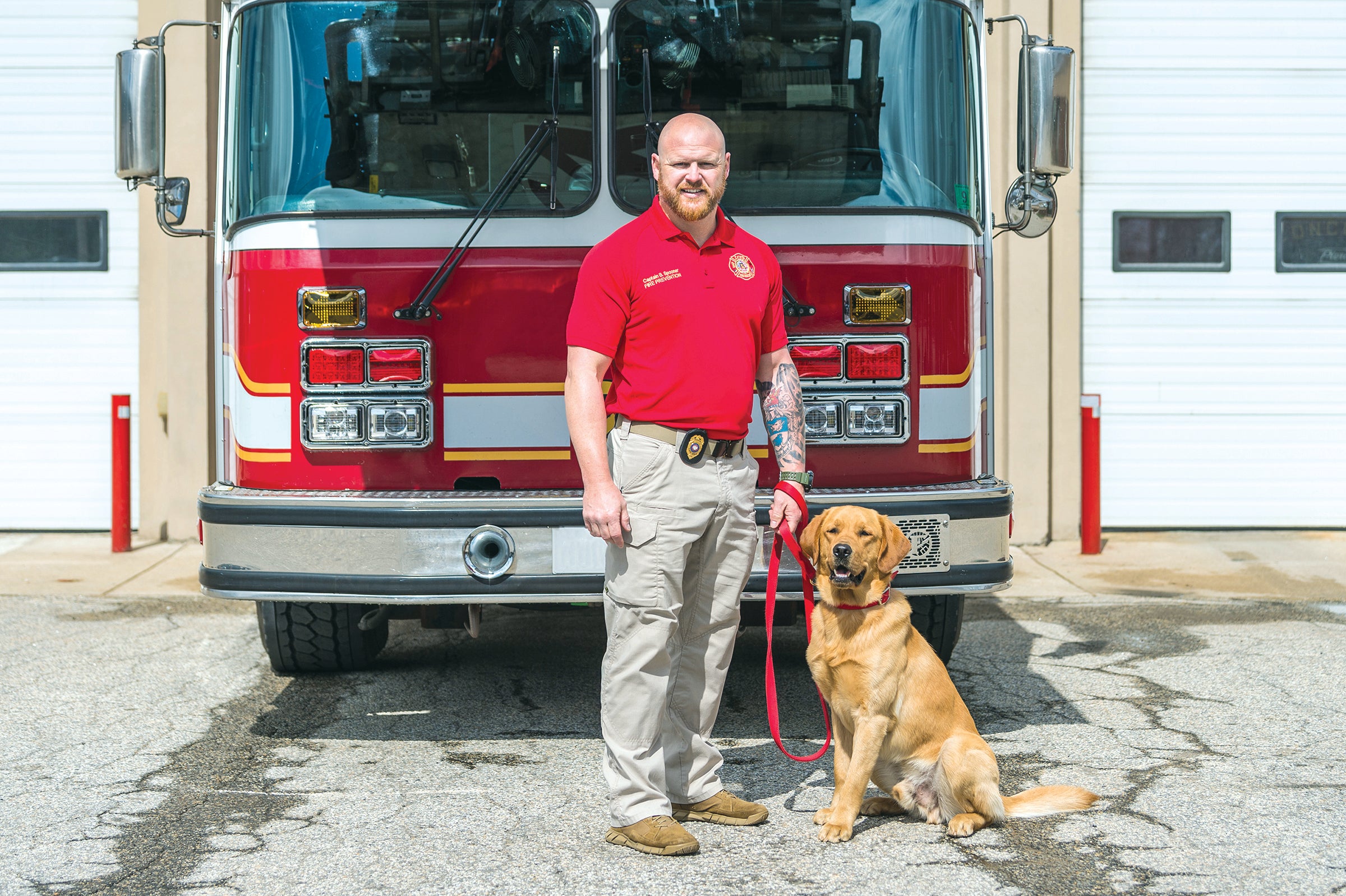 Capt. Spooner and K9 Rook, the arson dog: Partners in fighting crime ...