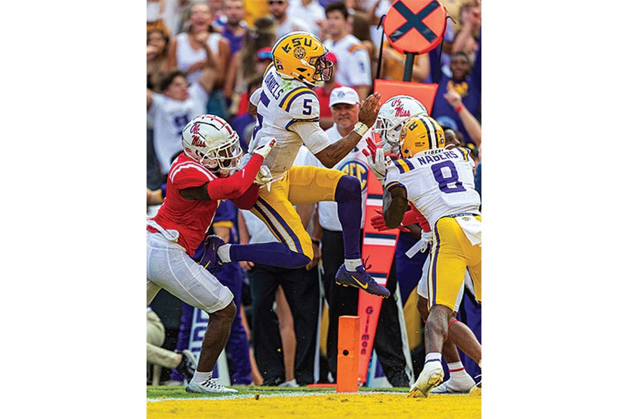 LSU, Ole Miss in West showdown Two of SEC's best offenses