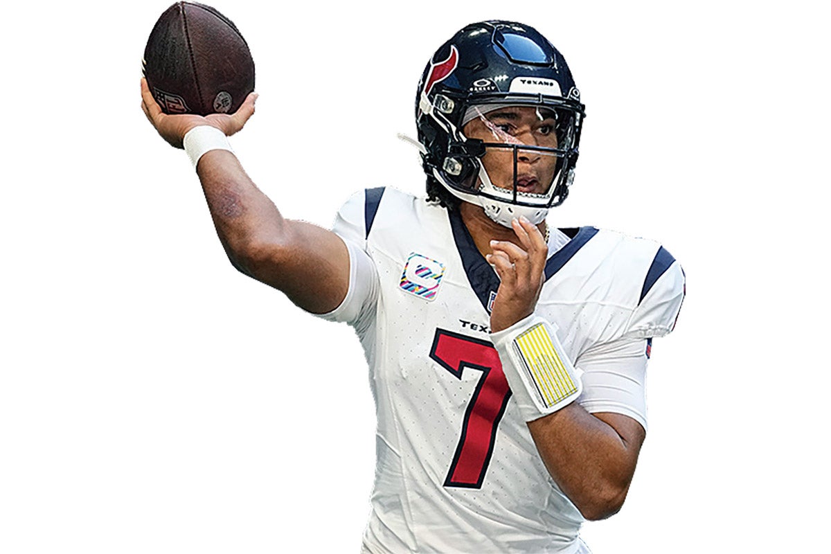 Who is Davis Mills? Texans are turning to their new rookie QB vs. the  Panthers