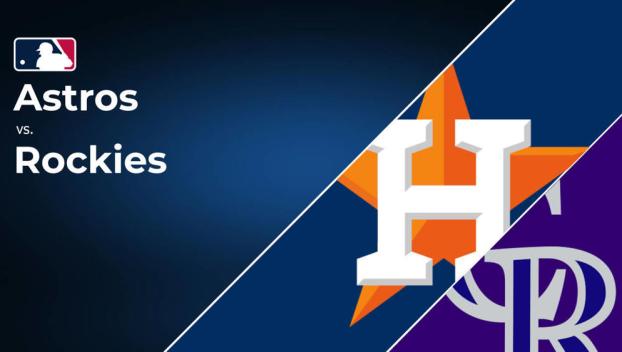 How to Watch the Astros vs. Rockies Game: Streaming & TV Channel Info for June 25