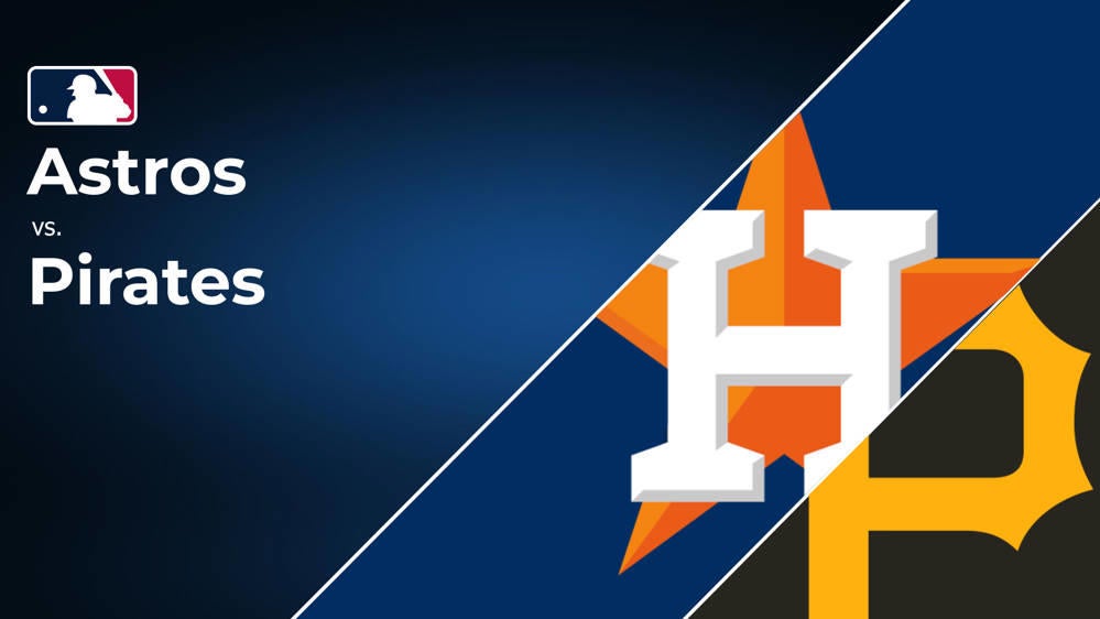 Astros vs. Pirates Series Preview: TV Channel, Live Streams, Starting Pitchers and Game Info - July 29-31