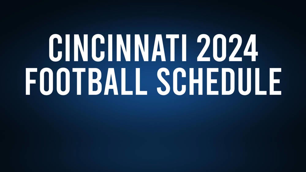 Cincinnati 2024 Football Schedule, Record, Results American Press