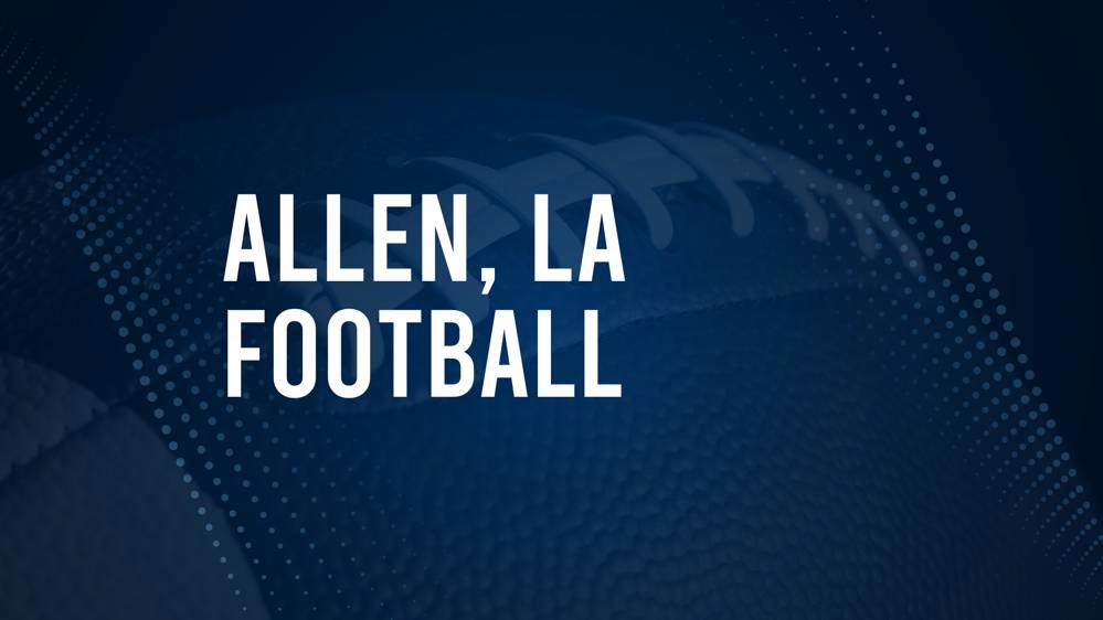 How to Watch Allen Parish, LA High School Football Games Streaming Live – August 30