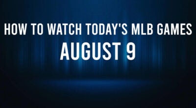 How to watch MLB baseball on Friday, August 9: TV channel, live streaming, start times