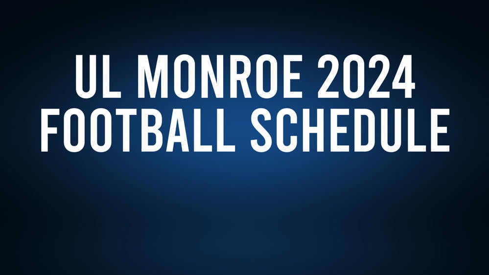 UL Monroe 2024 Football Schedule, Record, Results American Press