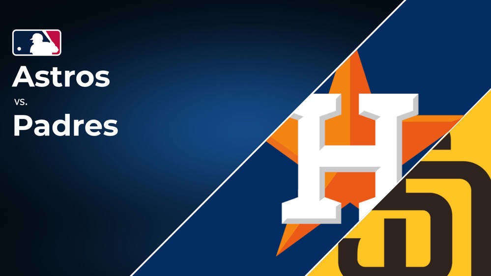 Astros vs. Padres Series Preview: TV Channel, Live Streams, Starting Pitchers and Game Info - Sept. 16-18