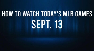 How to Watch MLB Baseball on Friday, Sept. 13: TV Channel, Live Streaming, Start Times