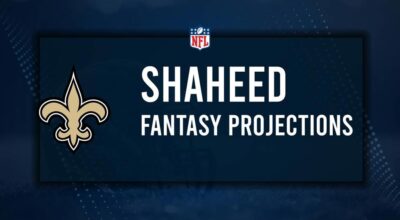 Rashid Shaheed Fantasy Projections: Week 4 vs. the Falcons