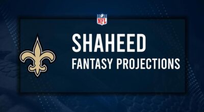 Rashid Shaheed Fantasy Projections: Week 7 vs. the Broncos