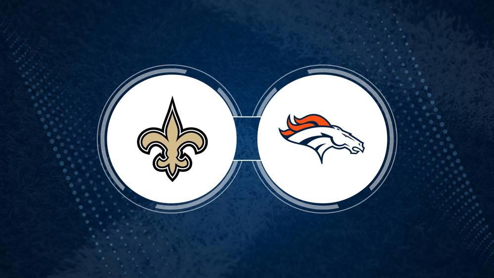 Saints vs. Broncos Same Game Parlay Picks – NFL Week 7