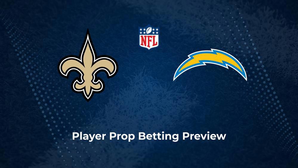 Saints vs. Chargers Player Props & Odds – Week 8