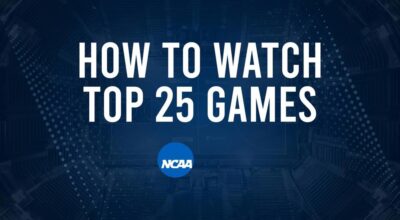 How to Watch Top 25 College Basketball Games - Sunday, November 17