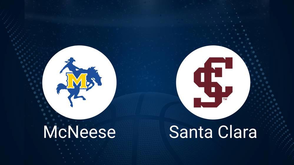 McNeese vs. Santa Clara Basketball Tickets - Tuesday, December 3