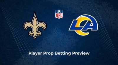 Saints vs. Rams Player Props & Odds – Week 13