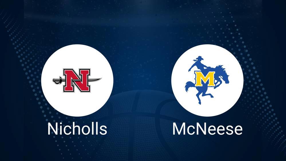 McNeese vs. Nicholls State Basketball Tickets - Saturday, February 1