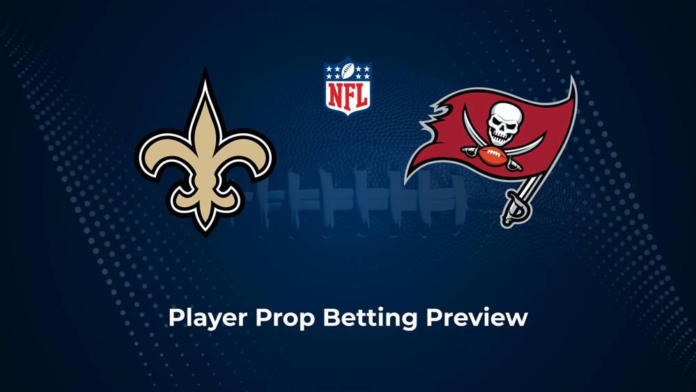 Saints vs. Buccaneers Player Props & Odds – Week 18