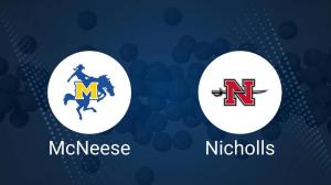 How to Watch McNeese vs. Nicholls State on TV or Live Stream - February 1