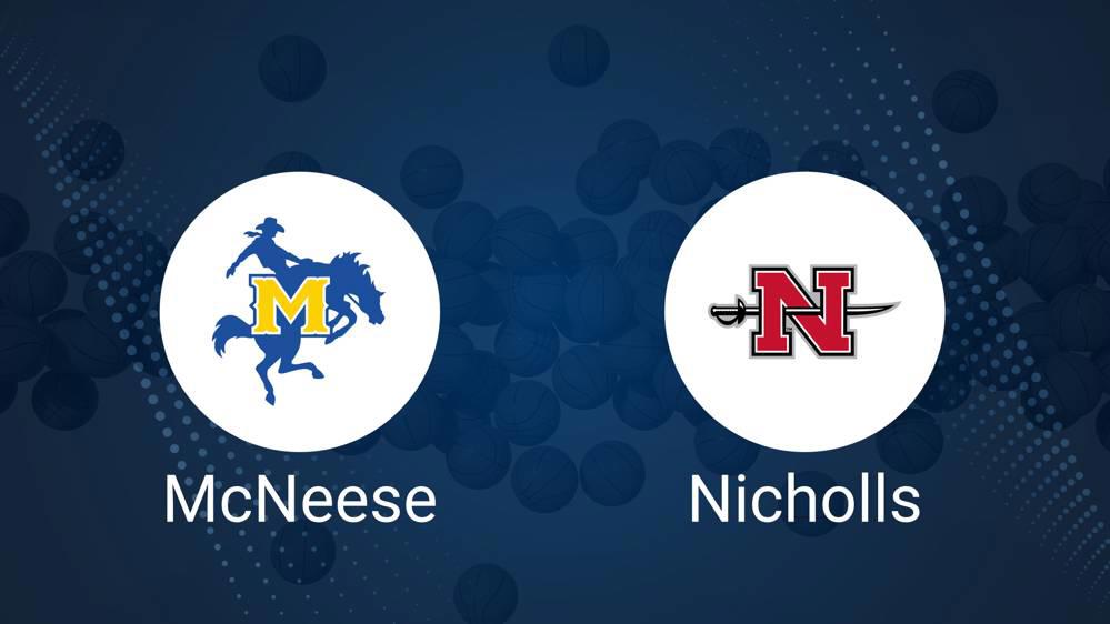 How to Watch McNeese vs. Nicholls State on TV or Live Stream - February 1