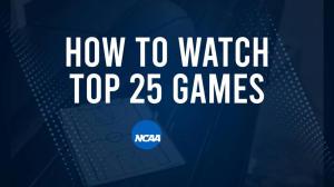 How to Watch Top 25 College Basketball Games - Saturday, February 22