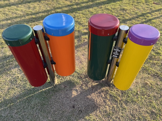 Bongos added to instrument collection at Lake Charles’ Millennium Park